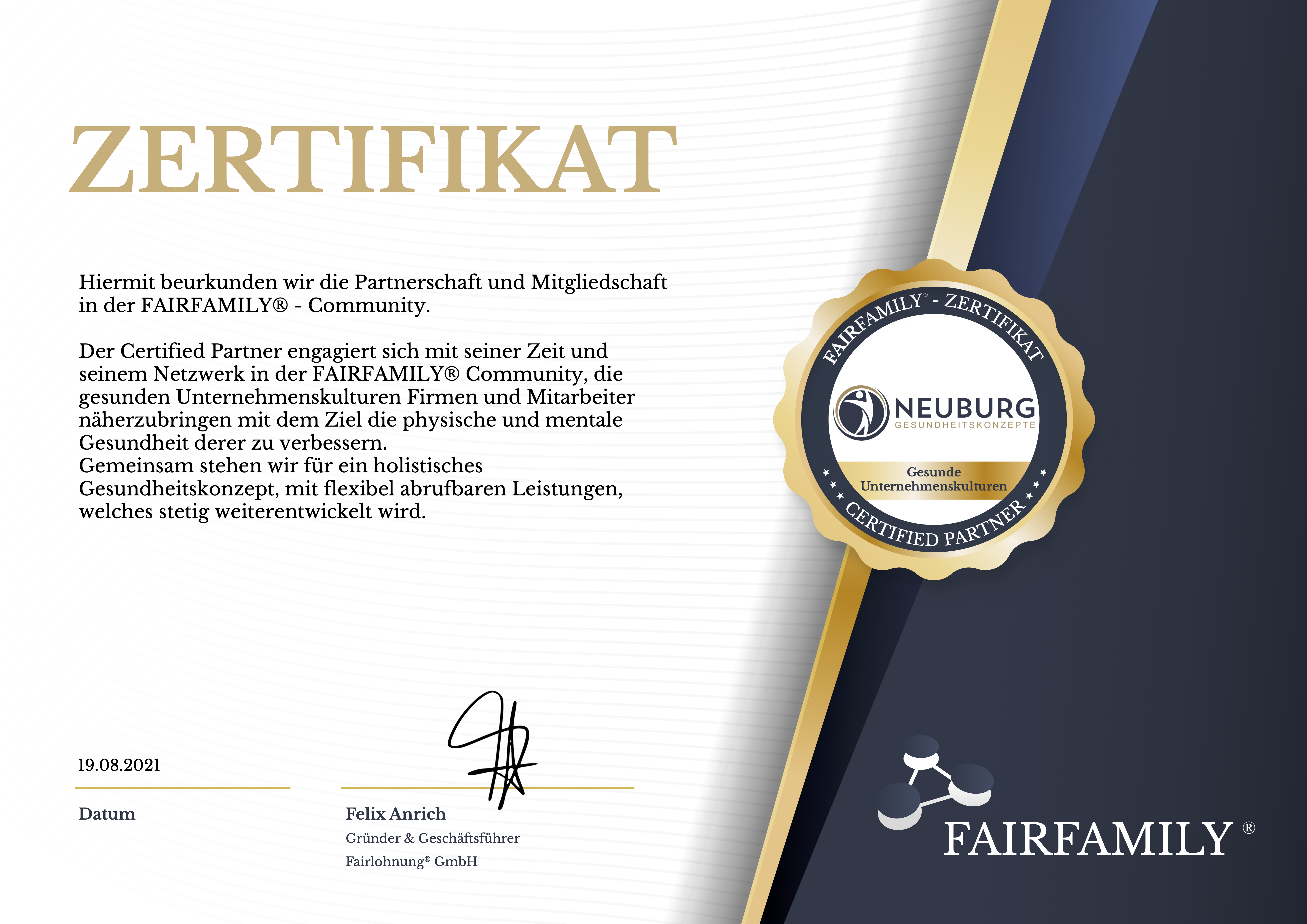 Zertifikat-Partner_Neuburg_neu