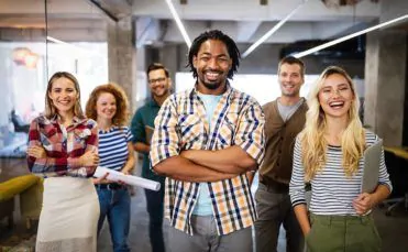 Betriebliche Gesundheitsförderung Teambild