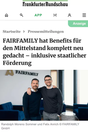FAIRFAMILY im General Anzeiger