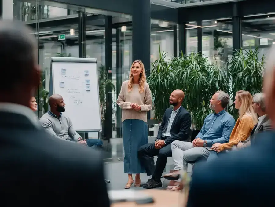 Voraussetzungen & Rahmenbedingungen: Workshop-Team erarbeitet Vertrauen, Kultur und Strukturen als Basis lateraler Führung.